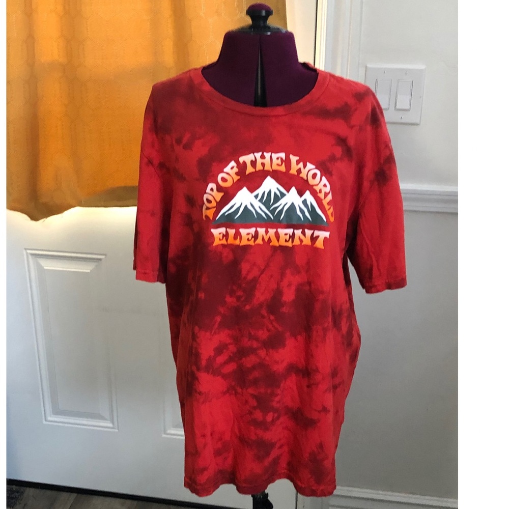 Red Element Tie Dye Tee